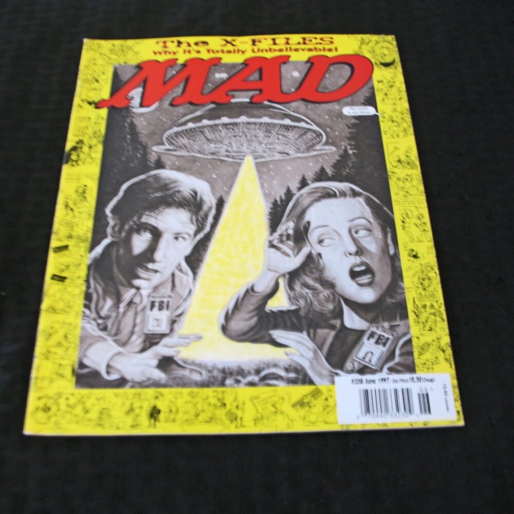 MAD Magazine June 1997 #358 -The X Files